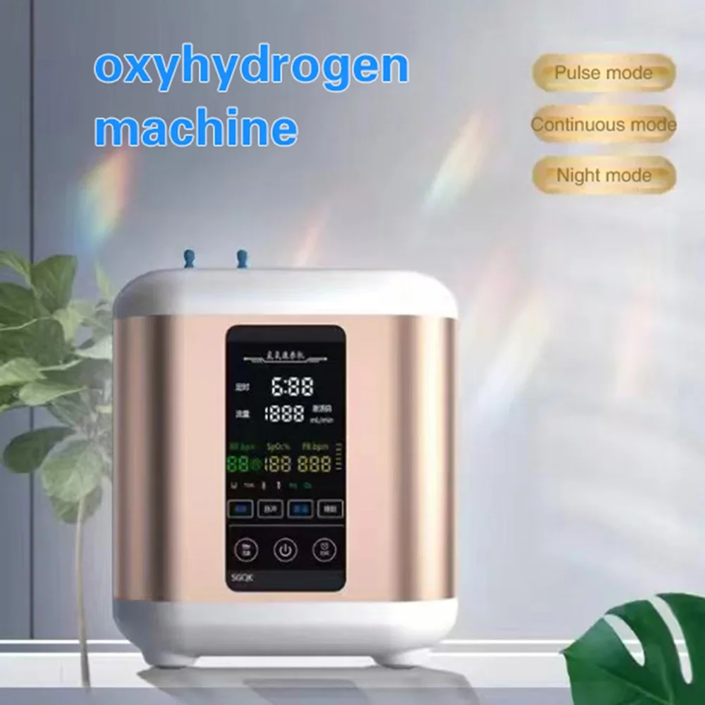 Hydrogen Inhalation Machine 600ml/min Hydrogen Inhalation Therapy Machine h2 Therapy Hydrogen Generator