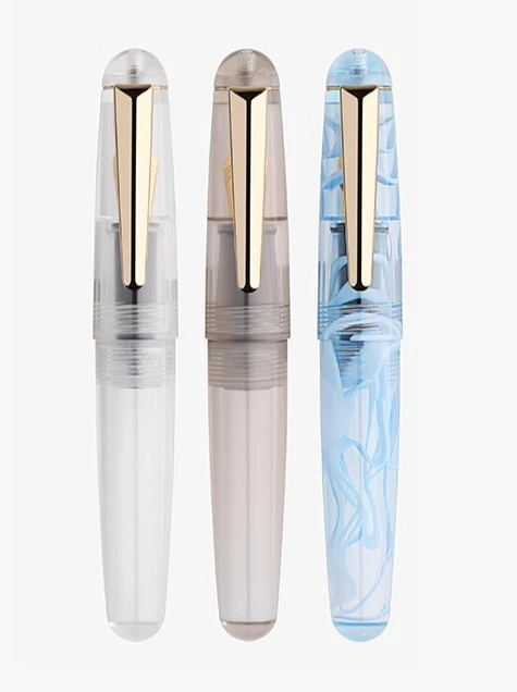 

Moonman Q2 Fountain Pen Moe Mini Resin Short Pen Designer Hand Account Thin Tip Men's and Women's Same Portable Pocket Pen