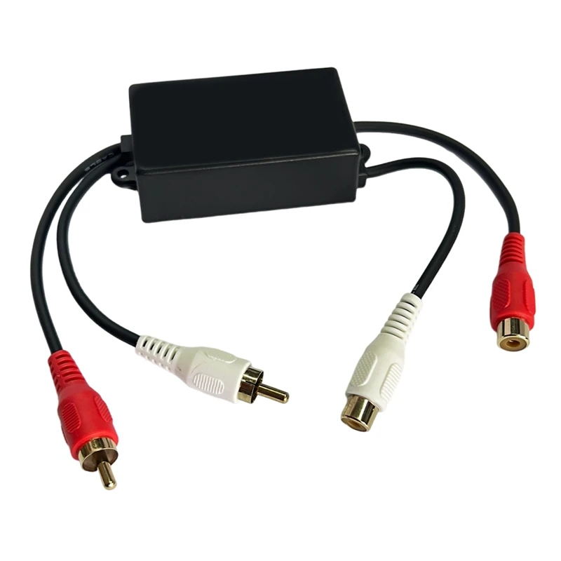 إلغاء الصوت عازل الصوت الضوضاء الحالية عازل الصوت مرشح عازل الصوت ستيريو Rca المعزل