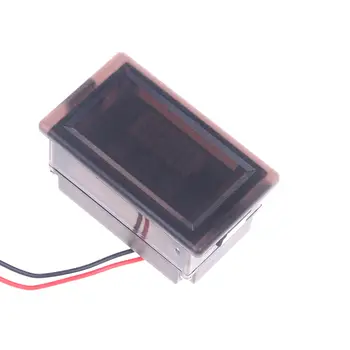 藍色/紅色液晶數位電壓表 12V 24V 60V 72V 防水電動車電池容量指示器 5.5*3.2cm 12 最佳銷售 12V顯示屏 - №10