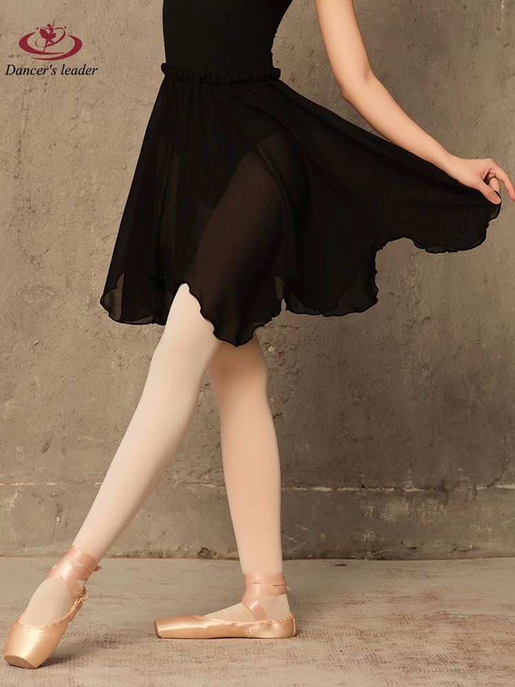 

Ballet Dance Dress Adult Half Skirt Ballet Skirt Half Skirt Body Skirt Petal Skirt Gymnastics Dress Hip Covering Skirt