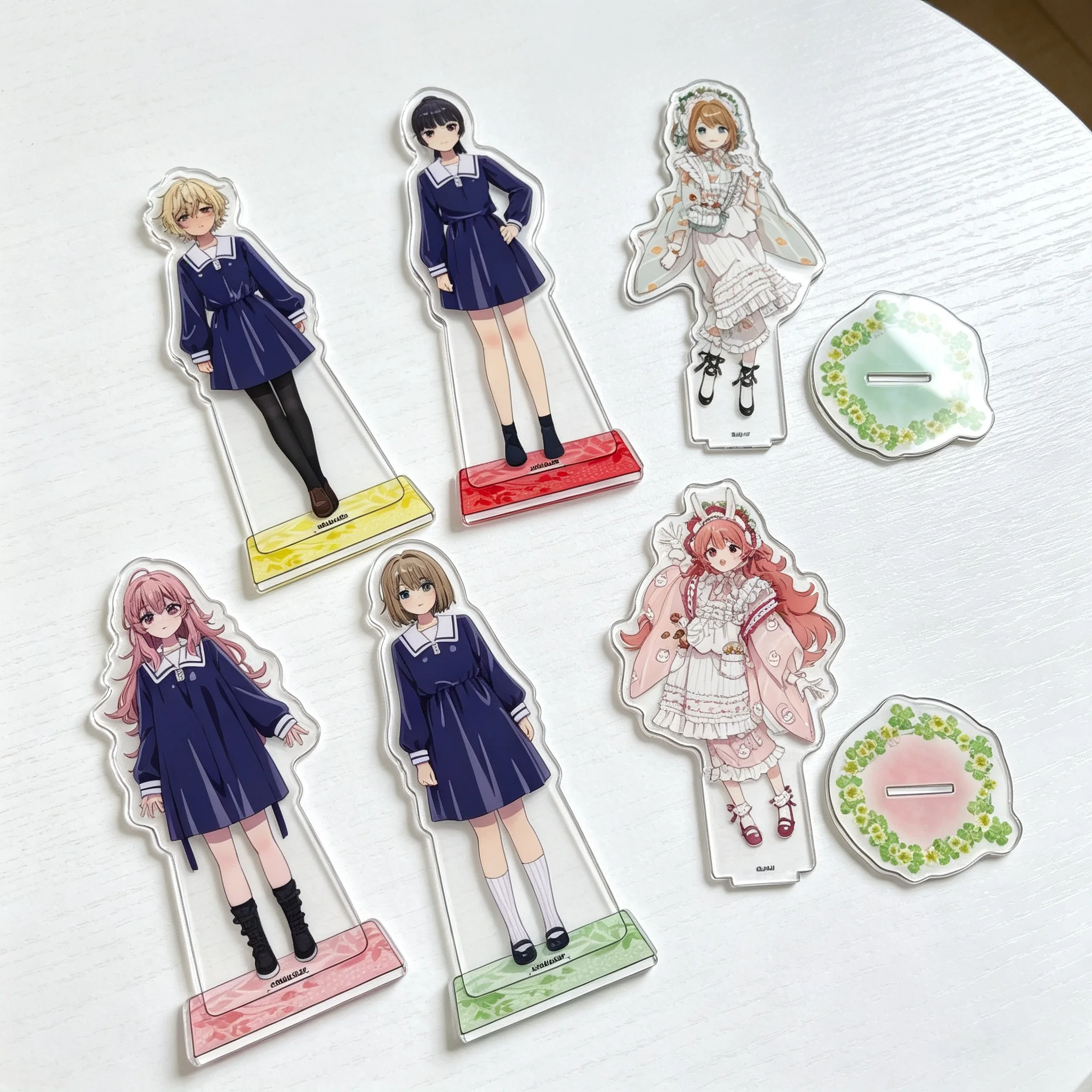 GL I Want to Love You Till Your Dying Day Totsuki Sheena Kagari Mimi Acrylic Stand Model Plate Keychains Desk Decor