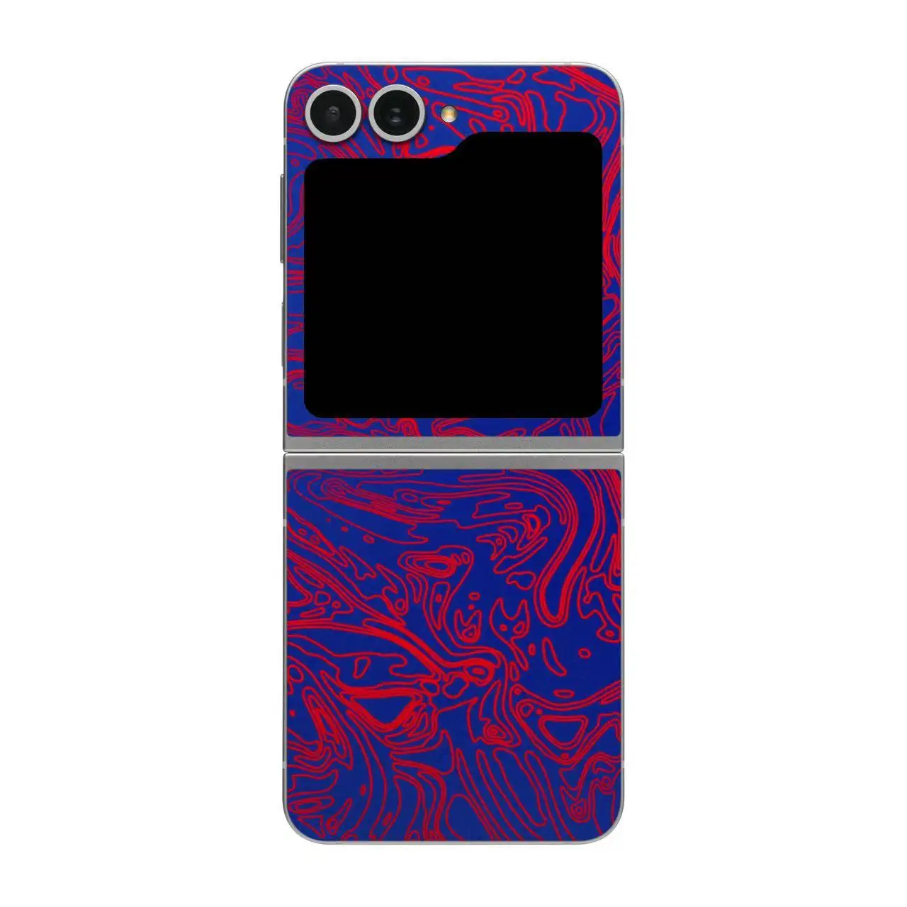 OSCAR Decal Skin for Samsung Galaxy Z Flip6 5 4 7 8 Back Screen Protector with Hinge Film Cover Flip5  Wrap Colorful Sticker