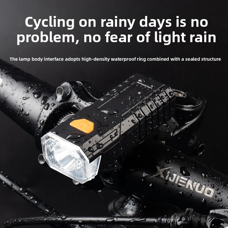 Bike Light Set Bicycle Headlight Taillight Front Rear Set Rechargeable MTB Bike Flashlight Cycling Lamp Bicycle Accessories
