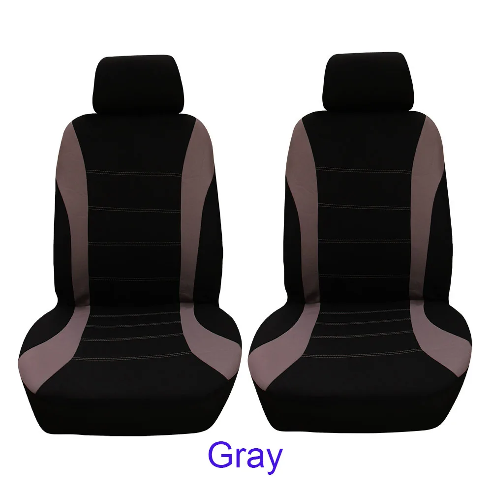 4pcs/set Car seat Cover Protector Seat Comfortable Dustproof Headrest Front Seat Covers  Acesssories