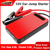 GKFLY Car Battery Jump Starter 1200A Portable Car Battery Booster Charger 12V Starting Device Emergency Booster