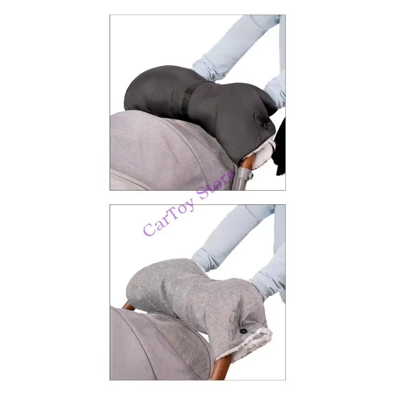 

Стеганая система закрытия выскальзывания варежек для колясок с подкладкой для зимних занятий на открытом воздухе