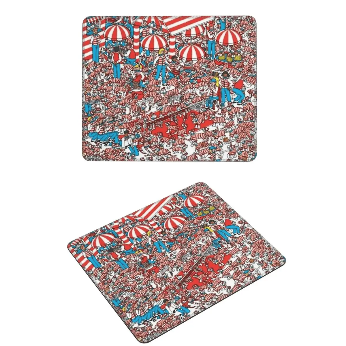 

Where's Wally - Find Wally Book - Part II Mouse Pad Computer Keyboard Mouse Mat Gaming Laptop Desk Mat Office Table Mats