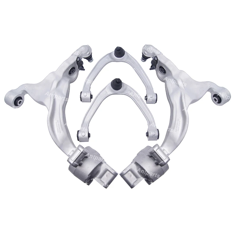 4PCS Auto Parts Car Front Suspension Upper Lower Control Arms Kit for Infiniti V35 Q50 Q60 Q70 Y51 EX35 54524JL00C 54525JL00C