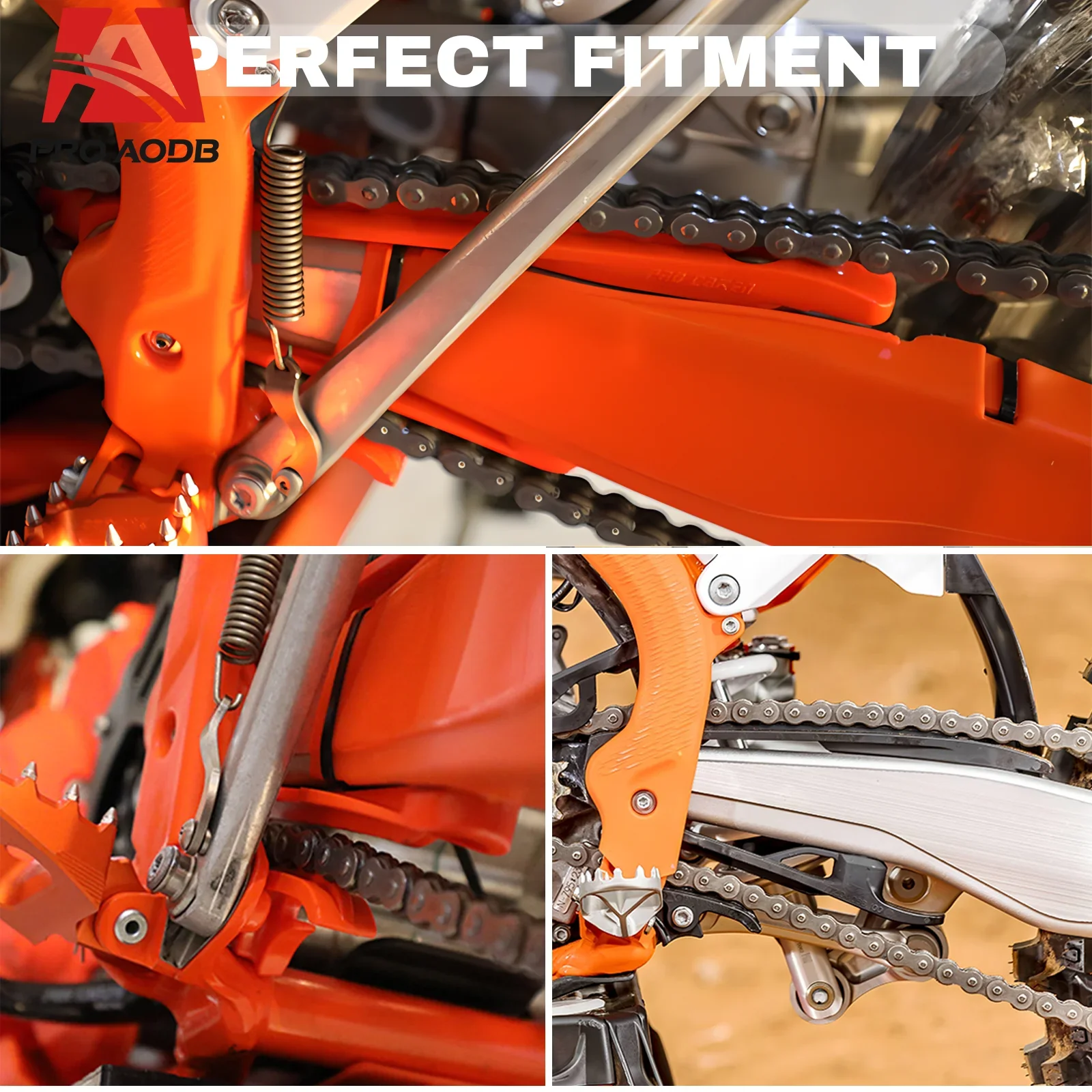 Motorcycle Swingarm Guide Chain Slider Sliding Oil pipe clamp For KTM 125 150 250 300 350 450 500 SX SXF XC XCF XCW EXC EXCF TPI