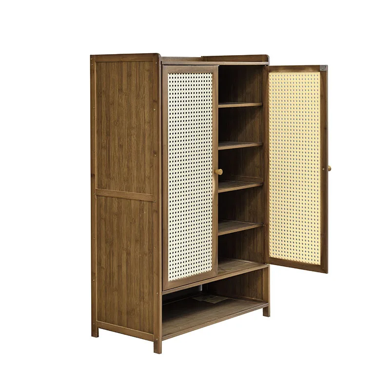 Dust-proof entrance shoe cabinet door integrated cabinet door corridor with light luxury and high-quality large-capacity storage