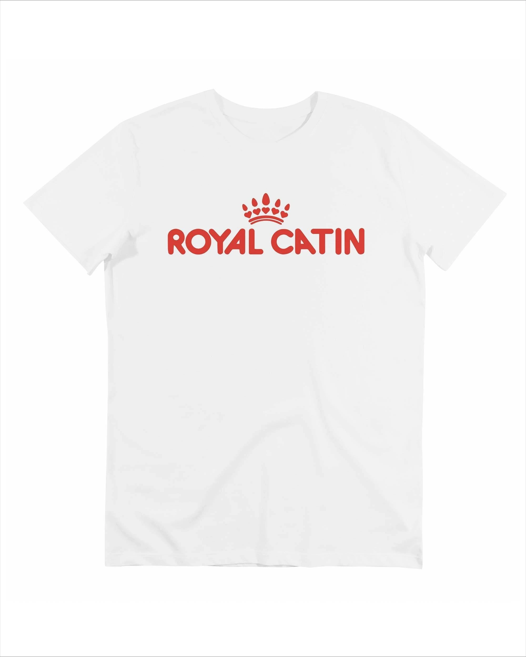 

Royal Catin Графический принт Летние элитные брендовые хлопковые мужские и женские футболки с короткими рукавами Тенденция уличной моды