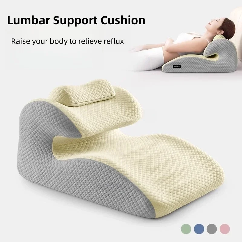 

Customizable Memory Foam Bed Wedge Pillow Incline Support Cushion