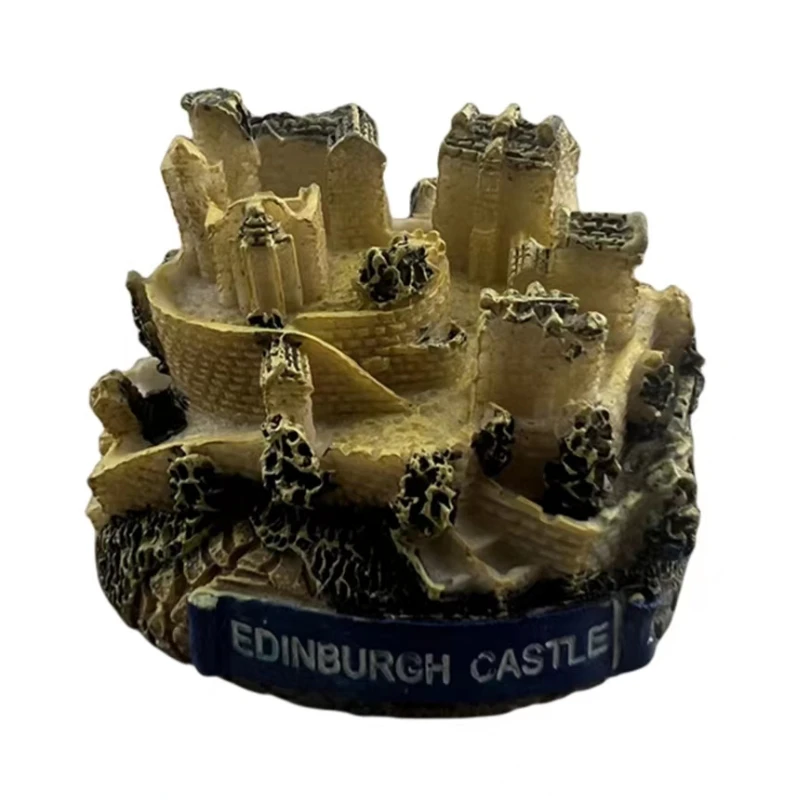 Great Britain Scotland Travelling Souvenirs  Edinburgh Building Models Home Decor Architecture Miniatures Gifts Desk Figurines