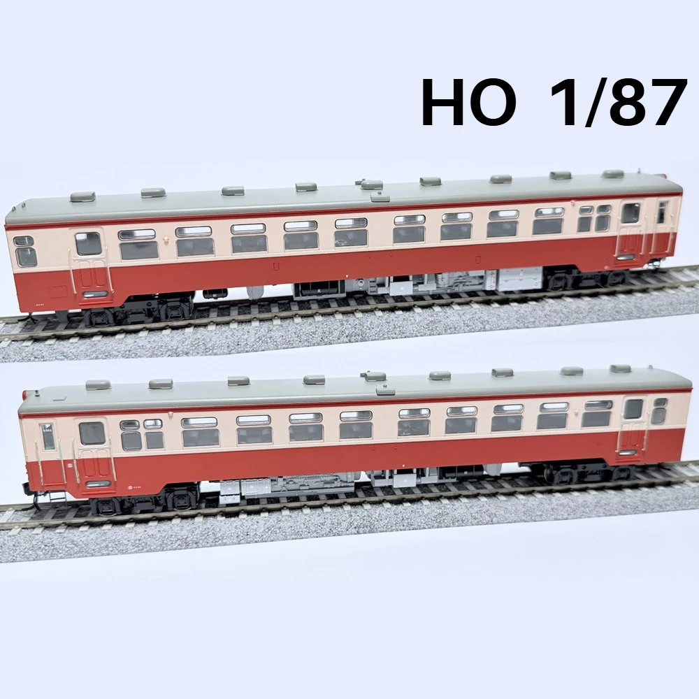 

HO Type 1/87 Model Train 17series Pneumatic Train Cold Weather Type 56019 with Indoor Light Toy Train Boys Toy Gift