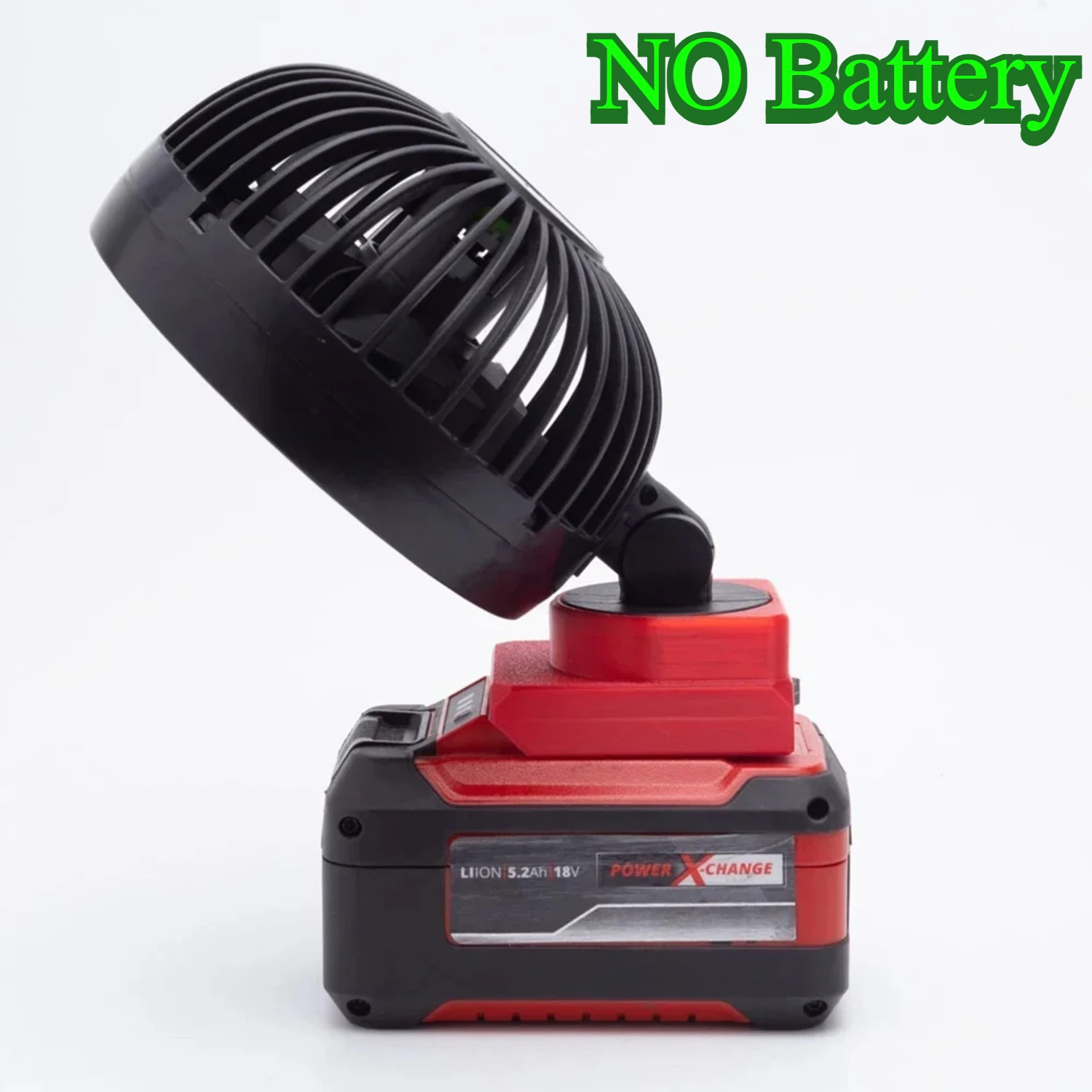 

Портативный беспроводной электрический вентилятор подходит для OZITO 20 В с литиевой батареей для офиса/кемпинга/путешествий/рабочей/рабочей вентилятора для электроинструмента