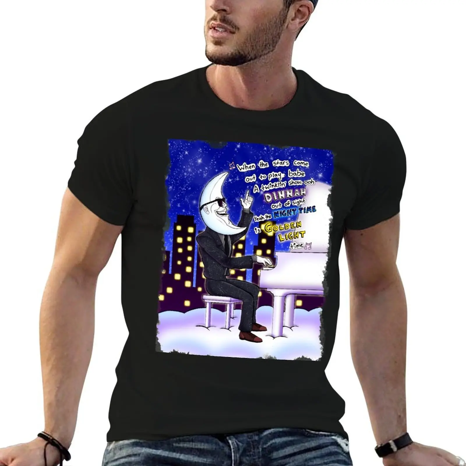 

Golden Light T-Shirt t shirts for man graphic vintage t shirt for man t shirt for man 100 percent cotton T-shirt