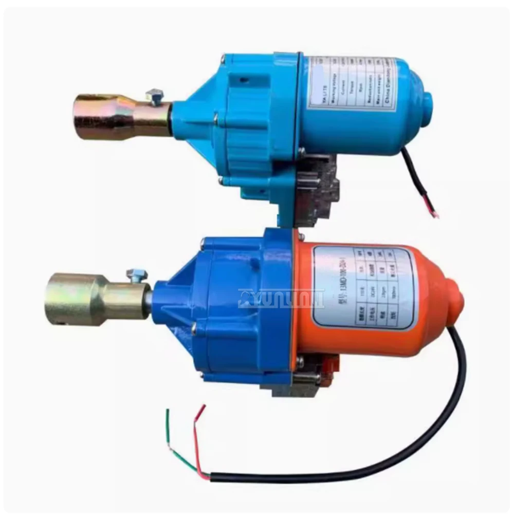 DC24V/AC220v  Electric Film Roller Greenhouse Roll Up Motor Electric Film Roll Machine Greenhouse Film Winding Machine 100W/150w