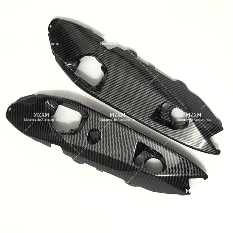 Applicable to KAWASAKI ER-6F ER6N 2012-2016 Lamp Upper Middle Panel Carbon Fiber Pattern Lower Driver Seat Rear Tail Fairing