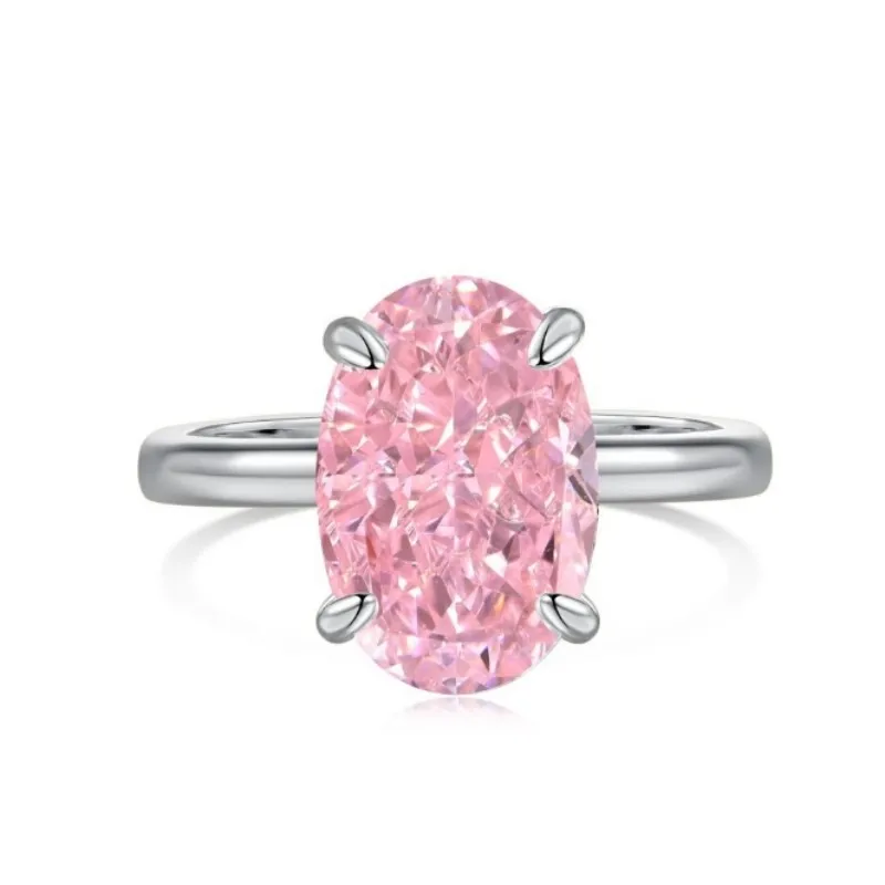 

Wedding Engagement Anniversary Promise Cushion Cut 925 Sterling Silver Ring