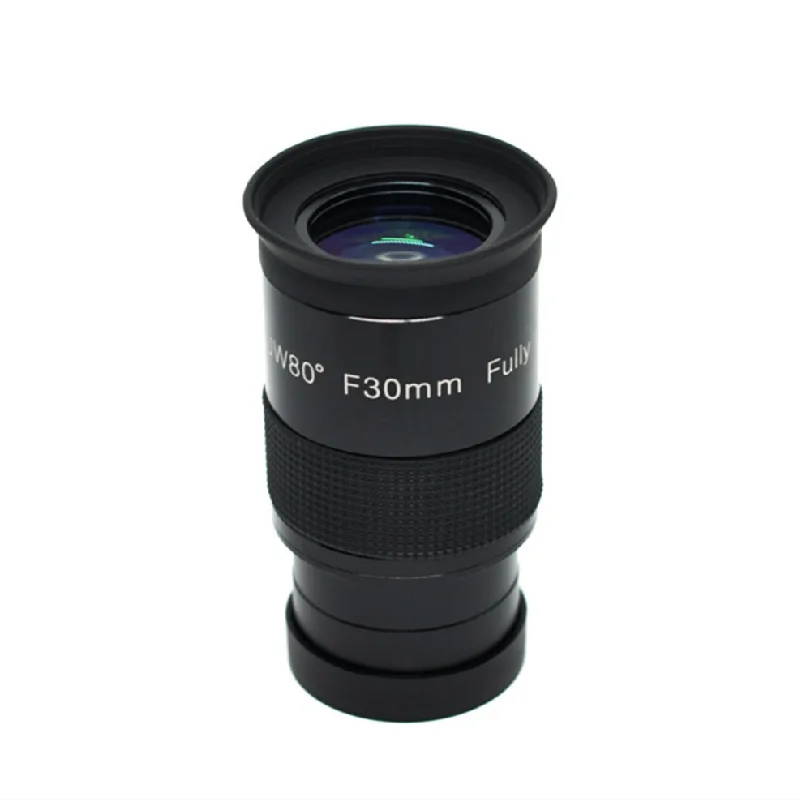 Agnicy Telescope Accessories UW80 Degress F30mm Eyepiece 2 Inches 80 Degree Super Wide-angle FMC Eyepiece