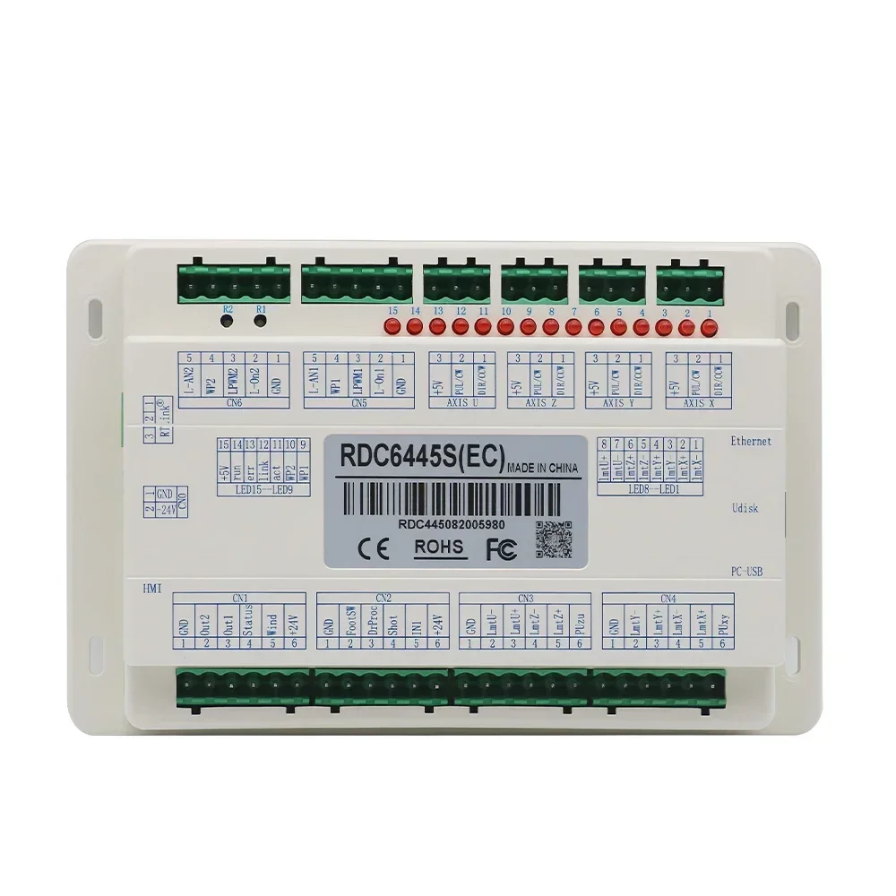 HAOJIAYI Ruida RDC6445 RDC6445G/S Controller für Co2-Lasergravur- und Schneidemaschine Upgrade RDC6442 RDC6442G Controller