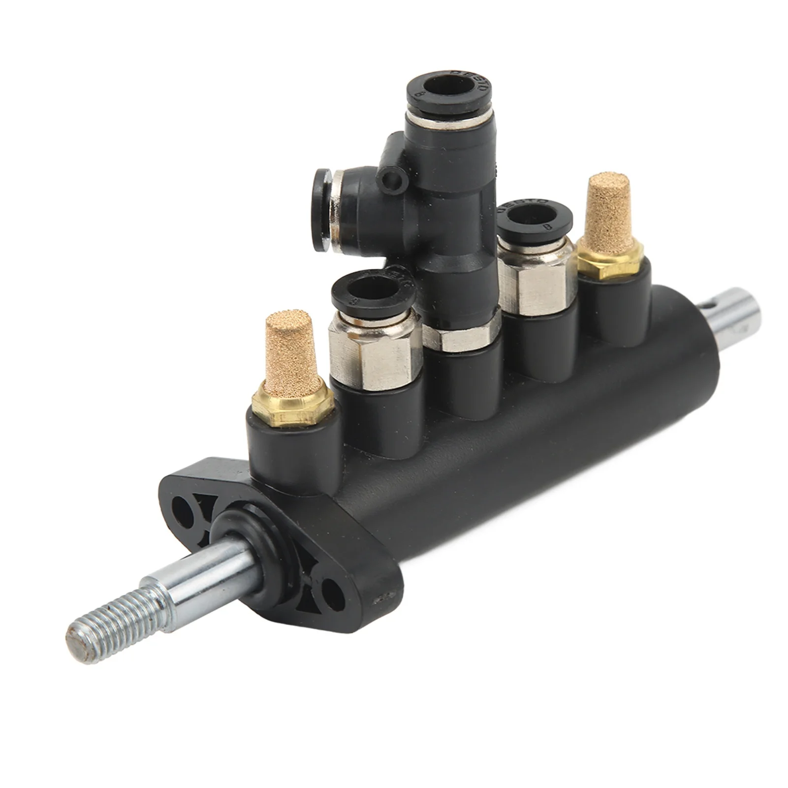 Tire Changer Machine Air Control Foot Pedal Valve 5 Way Aluminium Alloy 36mm Hole Distance Replacement Supplies
