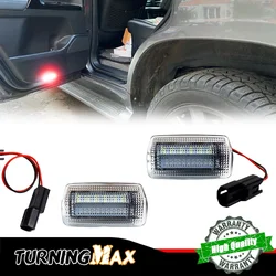 Car LED Side Door Courtesy Lights For Lexus IS ES LS RX GX LX GS For Toyota Avalon Venza Highladner Camry Tundra 4Runner Prius V
