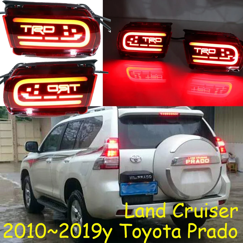 2010~2029y LC150 Car Bumper Cruiser Tail Light Prado 2700 Taillight Reversing Brake LED Car Accessories Taillamp Prado Light Fog