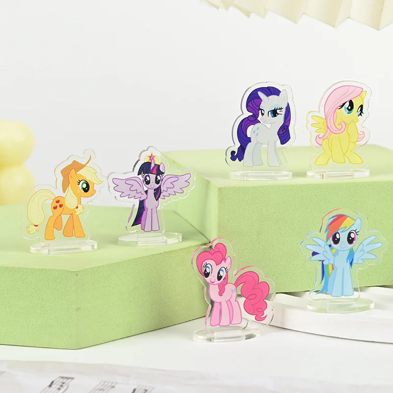 

Cute MINISO Dopamine Pony Perimeter Desktop Stand Mini Stand Ins Desktop Decoration Stand