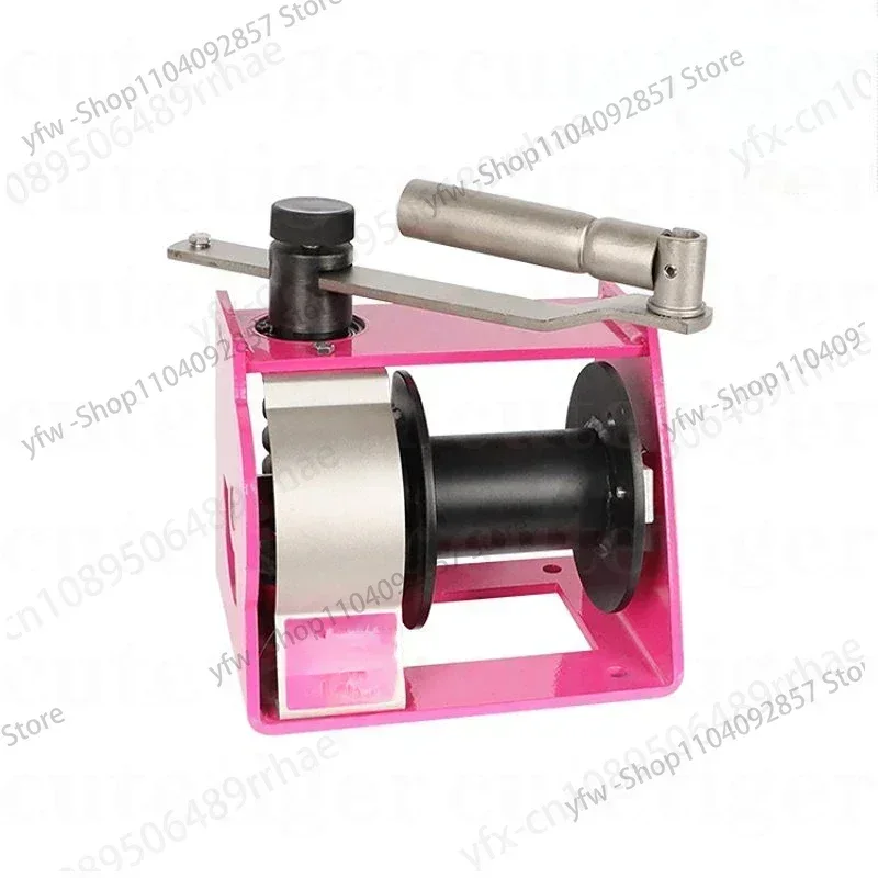 With clutch hand winch double - way self - locking hand winch small 250kg wire rope worm gear