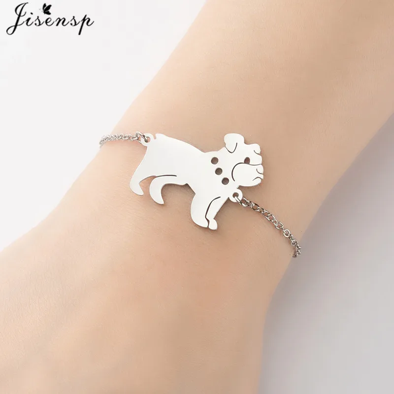 Bransoletki ze zwierzętami ze stali nierdzewnej dla kobiet Origami Fox Cat Dog Horse Butterfly Bransoletki Bangles Party Biżuteria Akcesoria