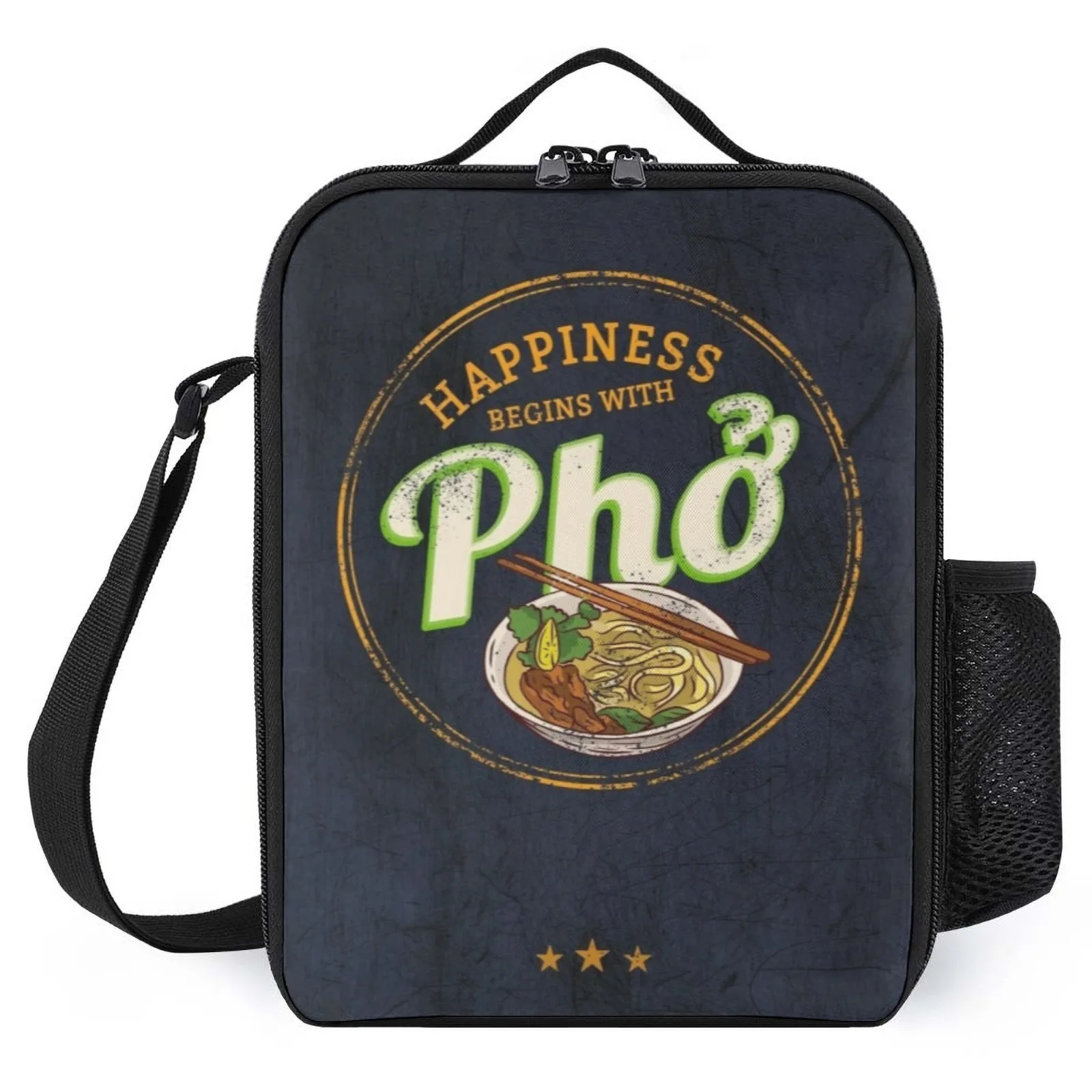

Pho Soup Vietnam Food Lonchera Para Almuerzo Printed Cold Bag Lunch Bag Cute Lunch Bag Insulation Lunch Box Bag