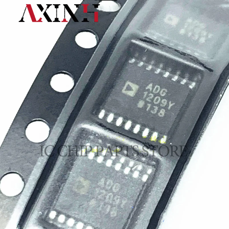 ADG1209YRUZ-REEL7  2pcs/lots, TSSOP-16 Low Capacitance, 4-/8-Channel,±15 V/+12 V iCMOS Multiplexers,Original IC Chip,In Stock