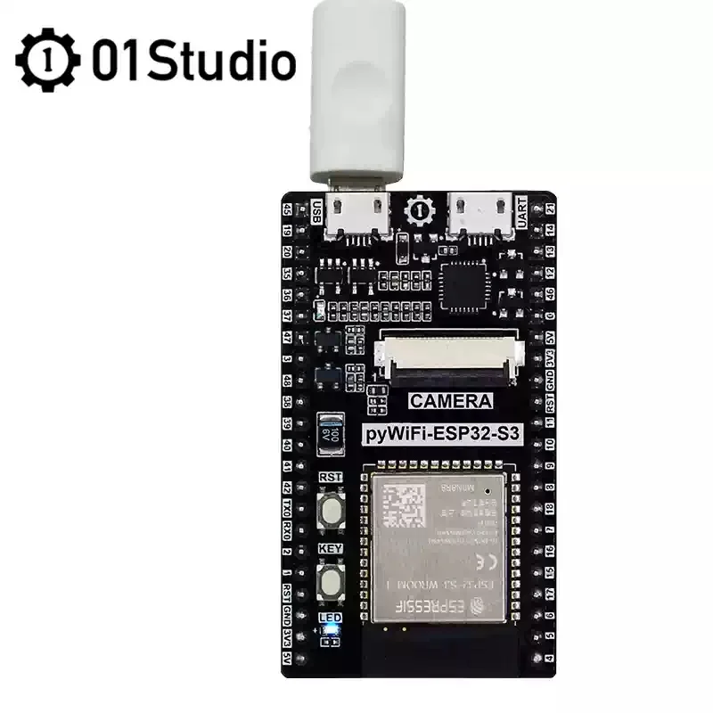 pyWiFi-ESP32-S3 Development Board MicroPython AI Machine Vision IoT WiFi Bluetooth ESP32 S3 Board
