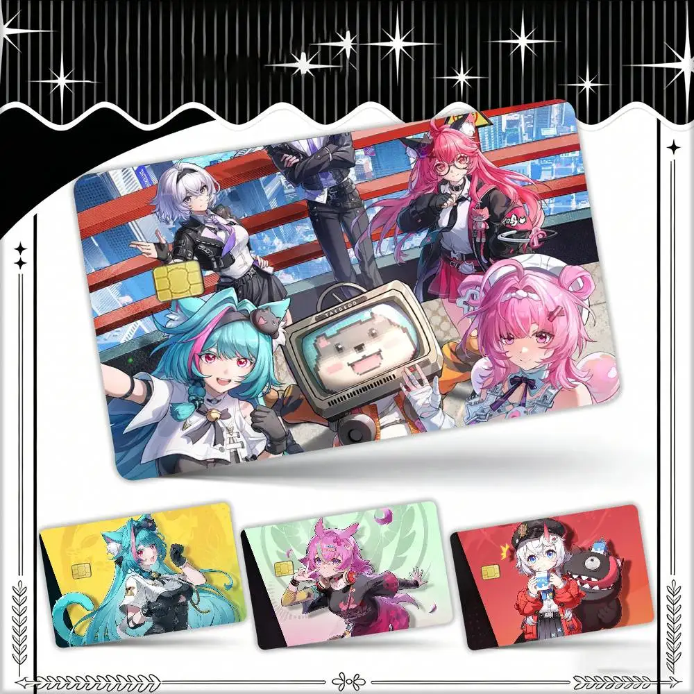

N-TE N-Nanally Neverness to Everness Waterproof Film Skin Cover Credit Card Stickers Debit Front Bank Bus Pass