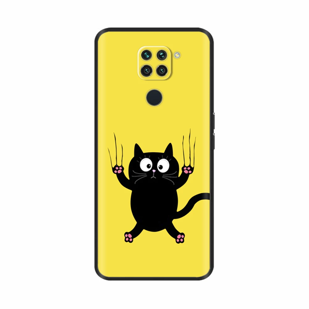 Case For Xiaomi Redmi Note 9 Case Soft Black Silicon Back Cover For Redmi Note9 Cover Redmi Note 9 Case Funda Coque Bumper Shell