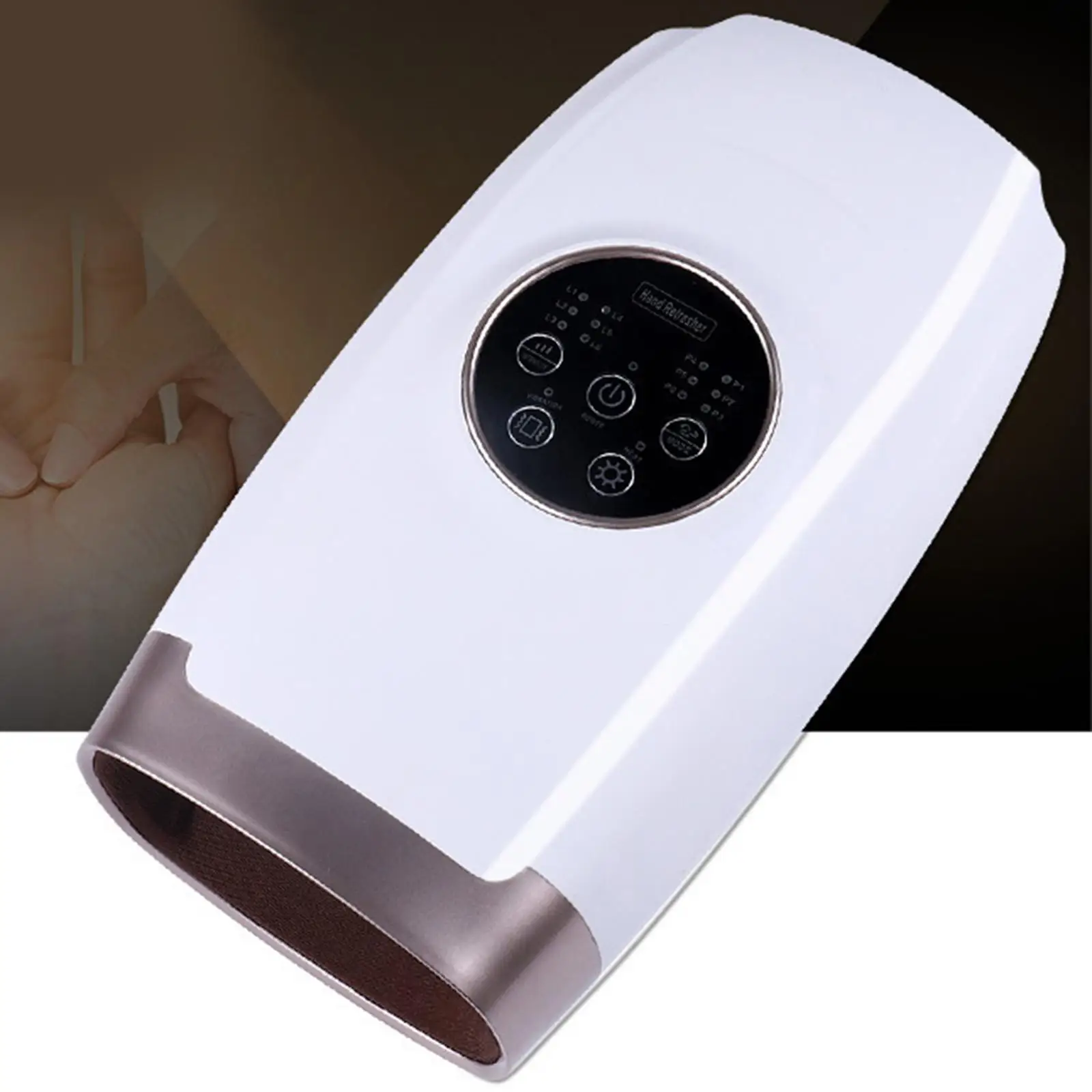 Draadloze Elektrische Handmassager Luchtcompressie Met Warmtemassage Machine