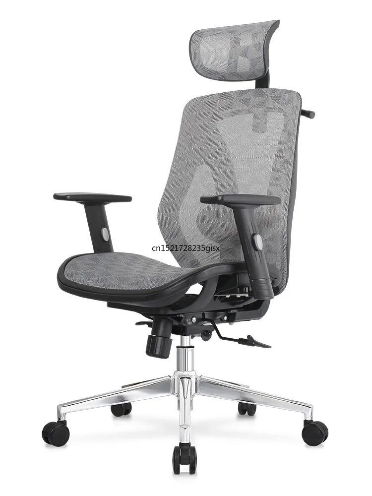 Breathable Mesh Lifting Computer Chair Home Office Chair Boss Seat Waist-protected Rotary Seat Backrest Office Gaming Chair