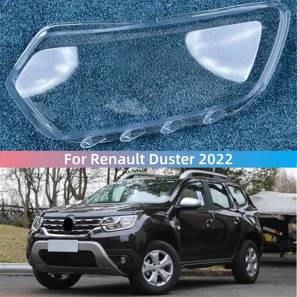 

Для Renault Duster 2022, автомобильные детали и аксессуары, крышка передней фары, стеклянный корпус