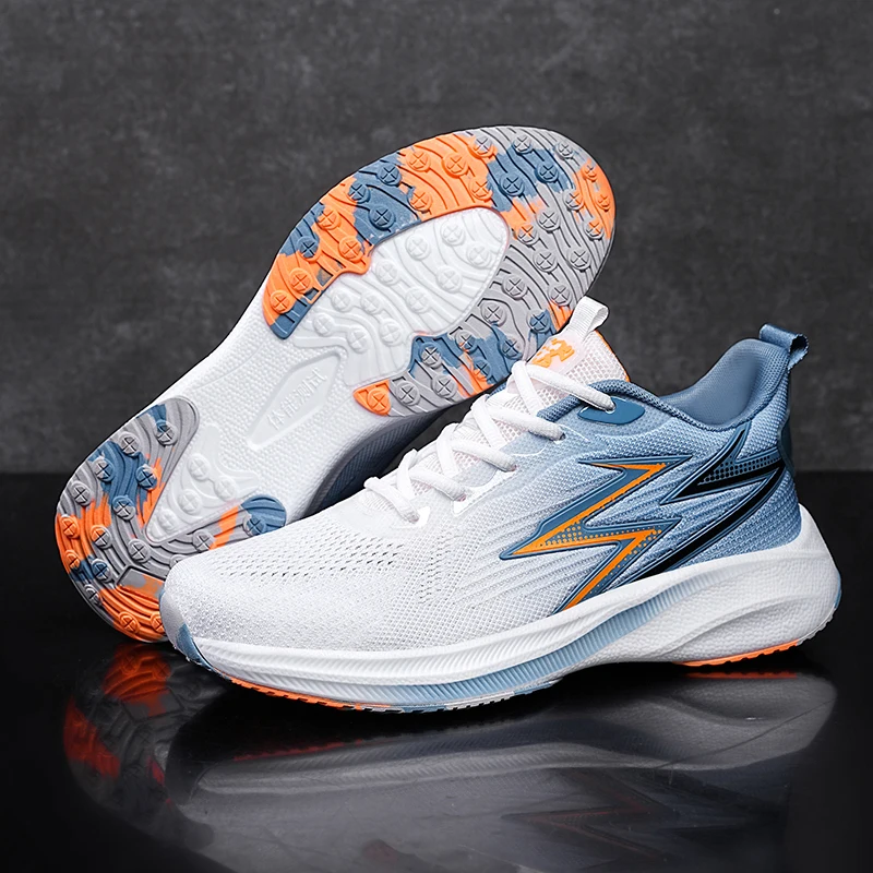 

New Golf Shoes Men's Mesh Breathable Running Shoes Outdoor Lightweight and Comfortable Golf Walking Shoes Size 37-48