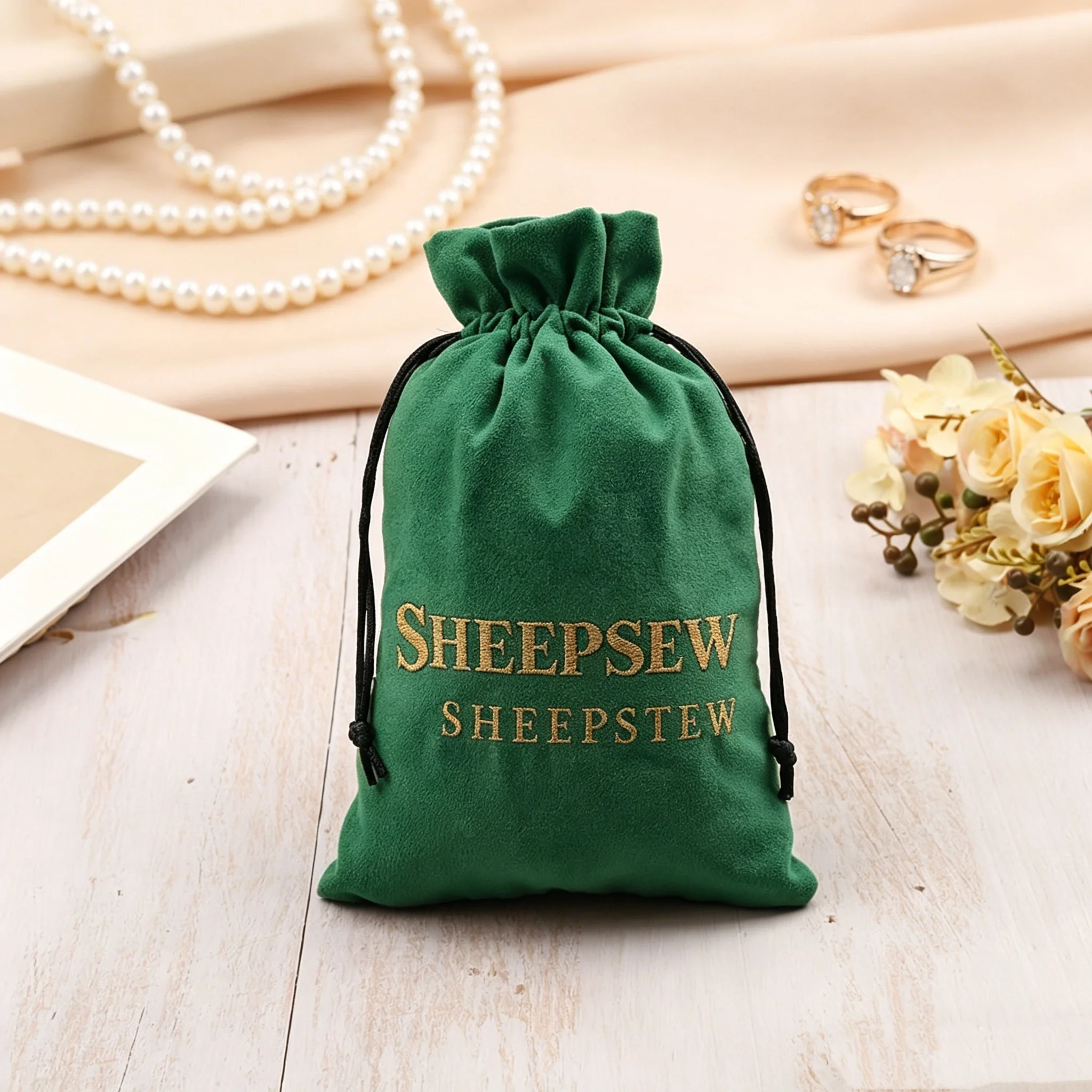 Luxury Bags No Logo - SheepSew - Paquete de 50 Bolsas