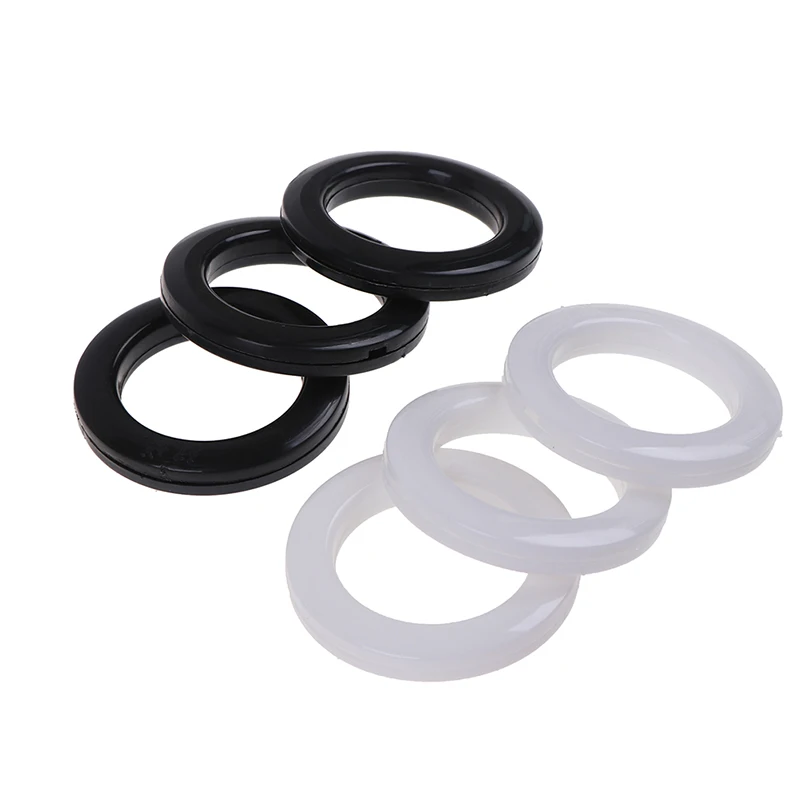 30Pcs accessori per la decorazione della tenda romana anelli di plastica occhielli per tende