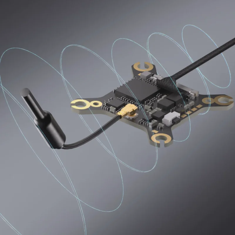 CADDX Ascent Lite VTX 6g Mini câmera FPV - 147 °   Alcance ultra grande angular HD 3KM para drone de carro RC