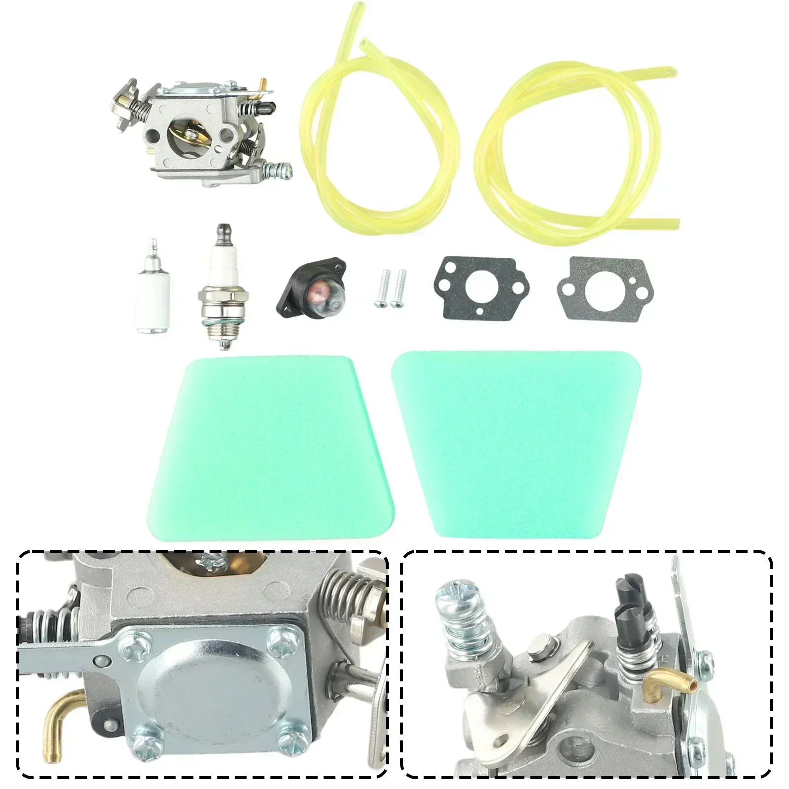 

Комплект аксессуаров для карбюратора для 350 351 370 371 390 420 333 335 338 для Poulan 050 2055 2115 2150 Садовые электроинструменты