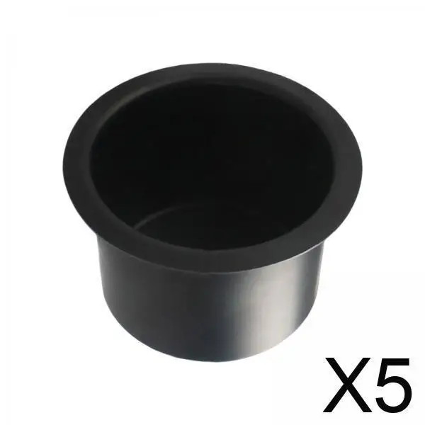 Soporte de Metal para botellas de bebidas, organizador de tazas empotrado para coche, barco, RV, Camper, remolque, banco de escritorio, uso duradero