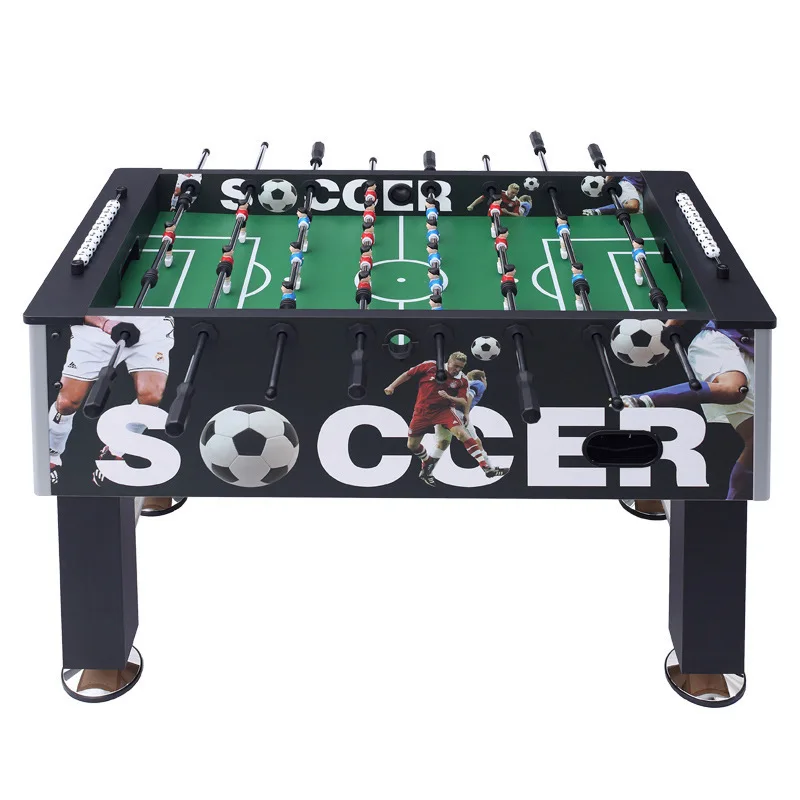 Coin Operated Soccer Table, 55 Inch Professional Foosball Game, Indoor Sports Equipment for Adults