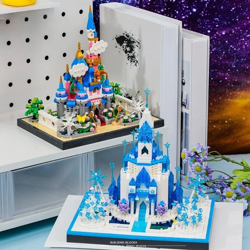 

Конструктор серии «Замок мечты принцессы»: развивающие игрушки-головоломки для детей, украшения для сборки, идеальный подарок для девочек на день рождения