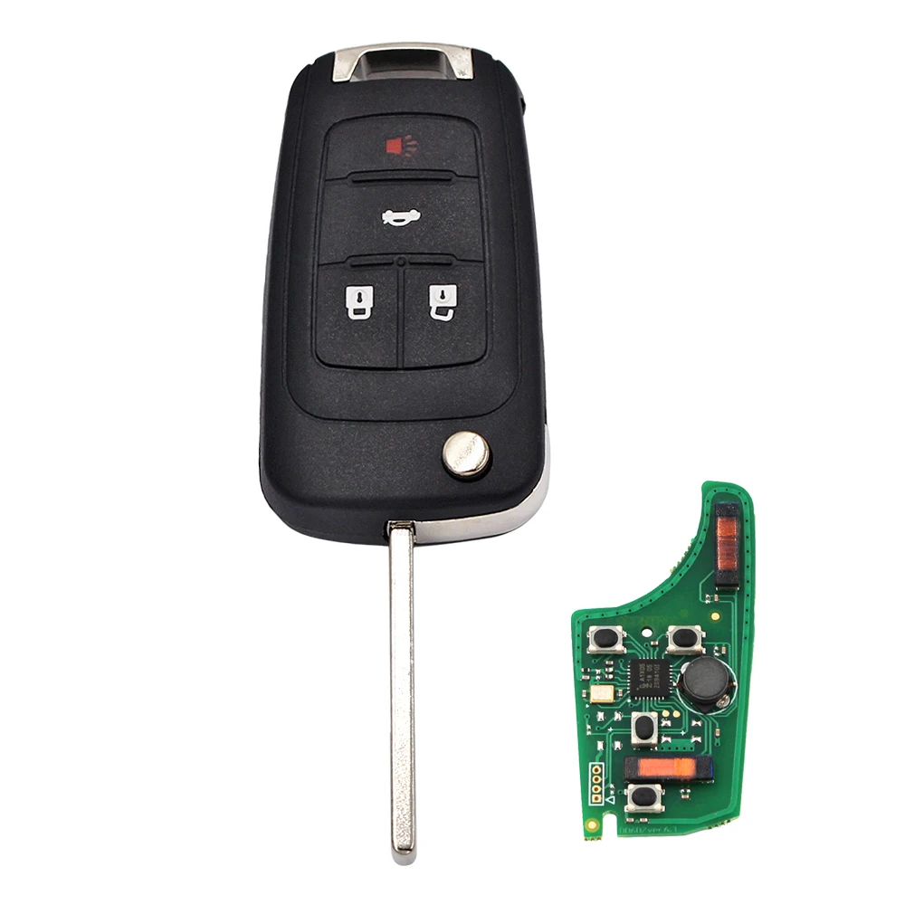 Keyless Go Car Remote Control Key For Chevrolet Cruze Aveo Camaro Equinox Malibu Orlando Trax ID46 PCF7952E 315MHz 433MHz