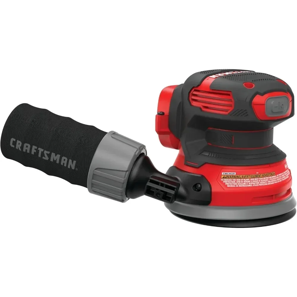 V20 Orbital Sander Cordless 12,000 OPM Bare Tool Only for Fast Material Removal Low Profile and Lightweight